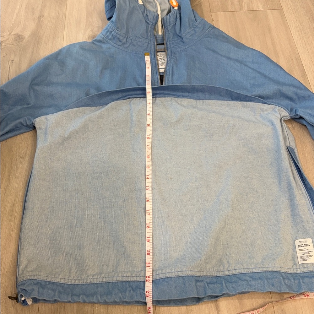 Zara Light Blue Denim Jacket - Picture 8 of 9
